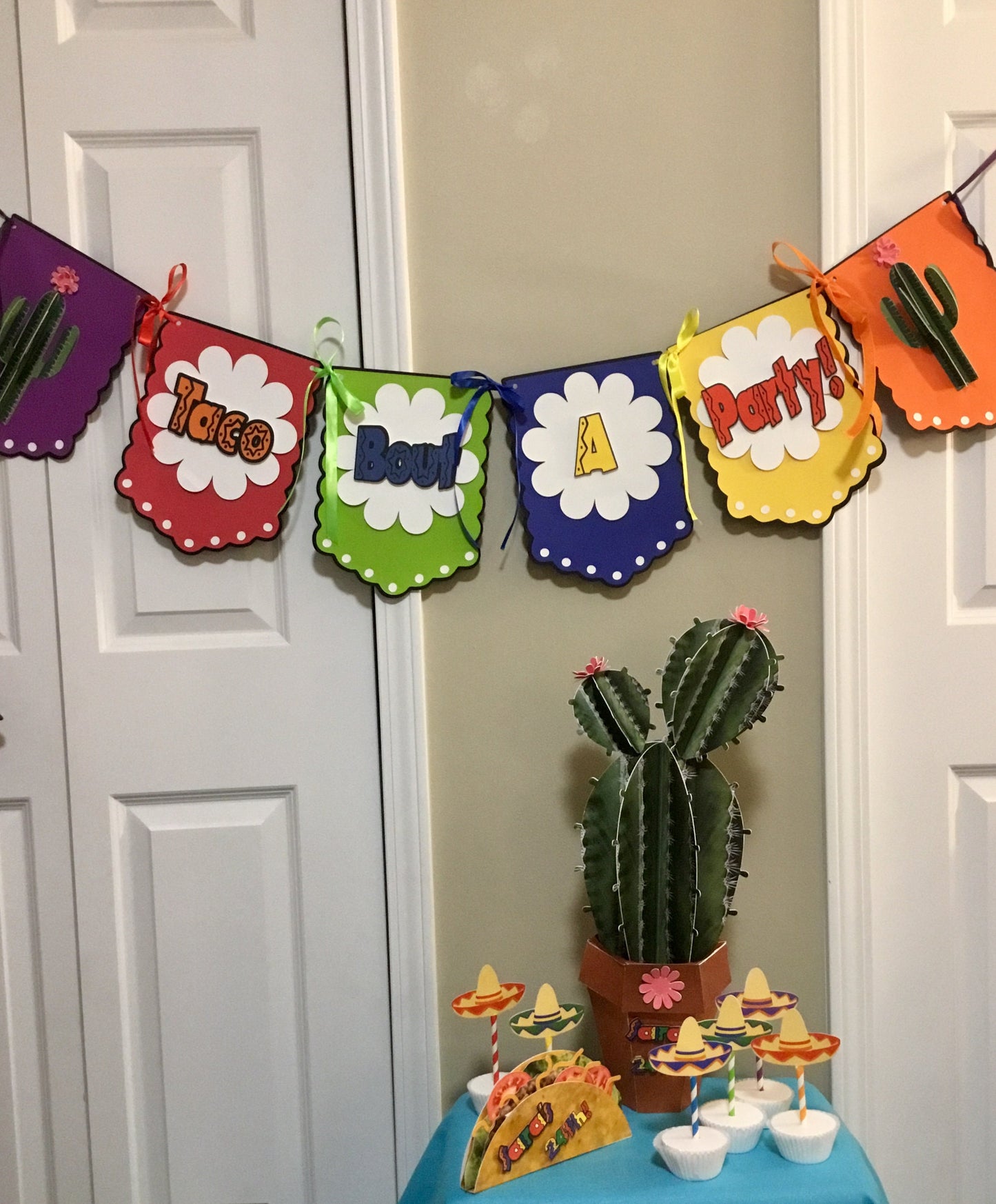 Taco Bout A Party Banner/ Fiesta Party Banner