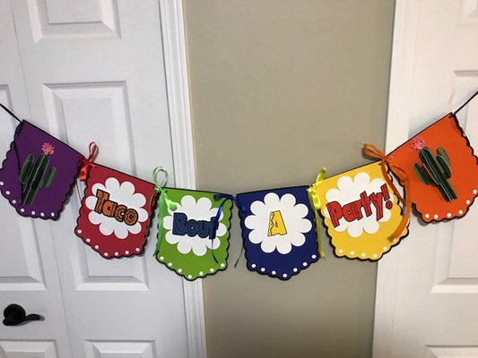 Taco Bout A Party Banner/ Fiesta Party Banner