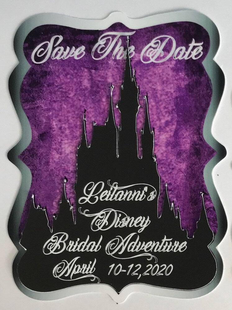 Save the Date Magnet Fairytale/Wedding Save the date Magnet