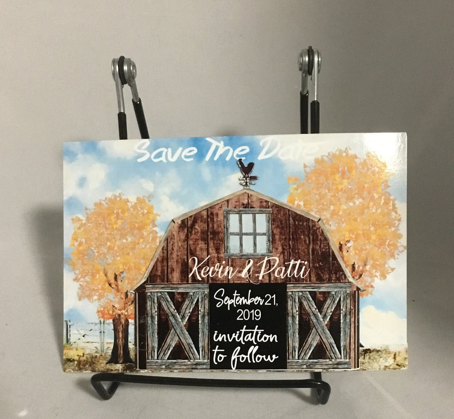 save the date magnet Rustic/ farm save the date/ country save the date magnet