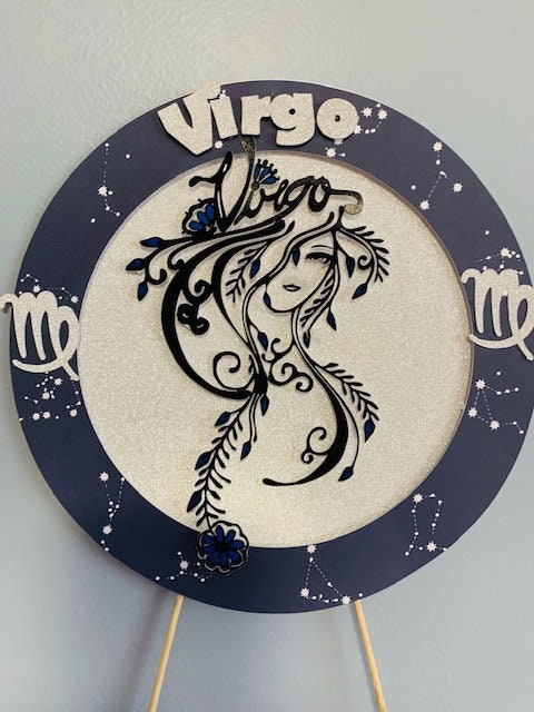 Virgo Cake Topper/Astrology Cake Virgo/