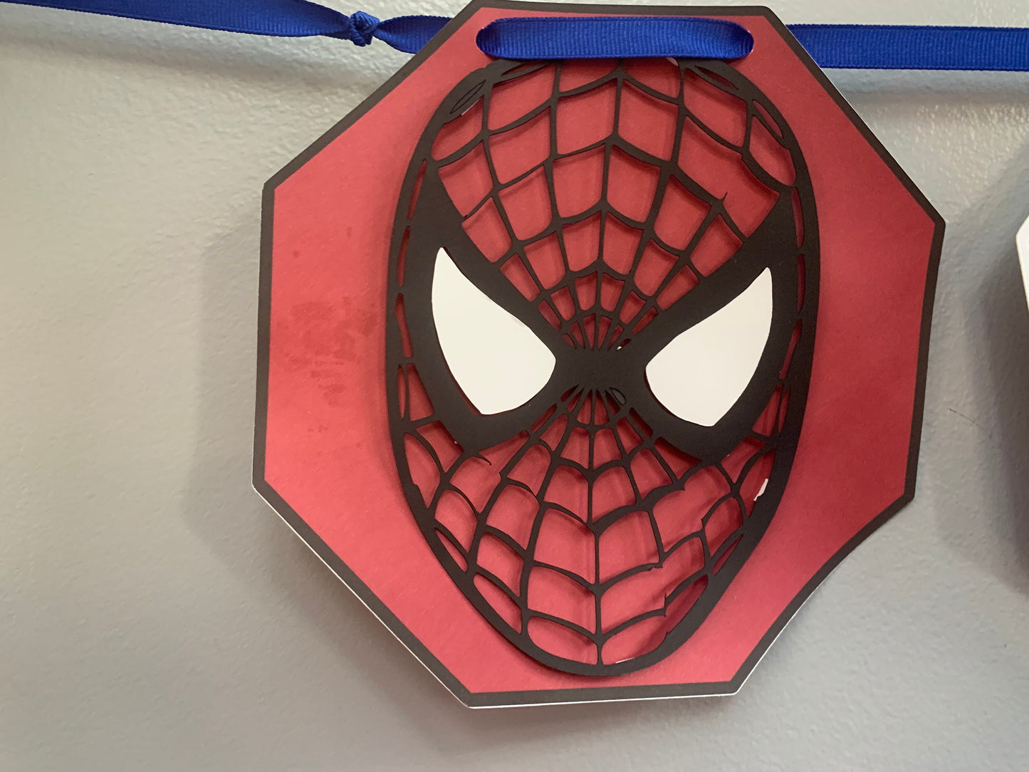 Spiderman Birthday Banner Customized