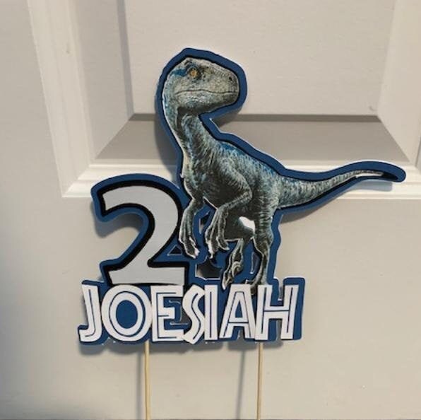 Dinosaur Cake Topper/Jurassic Park Cake/decoration