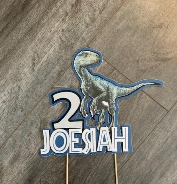 Dinosaur Cake Topper/Jurassic Park Cake/decoration